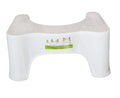 Plastic Toilet Stool Squatting Fits All Toilets and Bathroom Squat Potty Position Help Relieve Constipation