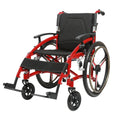 Multifunctional Manual Wheelchair Wheelchairs For Adults Folding Padded Wheelchair Removable FootrestsAdjustable Armrests