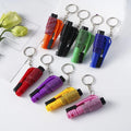 Custom Logo Portable  Car Window Breaker Key Chain Outdoor Rescue Hammer Car Window Breaker Escape Hammer Self Defense Key Chain