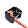 Wholesale Low Moq Custom Logo Lip Eyeliner Eyebrow Sharpener Cosmetic Makeup Pencil Sharpener for Eyebrow