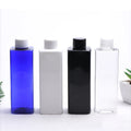 IBELONG 250ml Blue White Amber Clear Black Empty Square Cosmetic PET Plastic Shampoo Body Lotion Bottles Packaging Bottle
