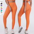 Hot Selling Tight Lifting Buttocks High-waisted Pockets Women's Clothes Running Fitness Sportswear Leggings