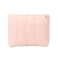 Makeup Bag Toiletry Bag Nylon Cosmetic Bag Customize Zipper Pouch New Fashion Optional Woman Design Custom Logo Portable Pink