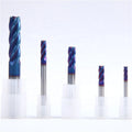 HRC65 Cnc Lathe Milling Cutter Machine Carbide Corner Radius End Mill Bull Nose End Mill
