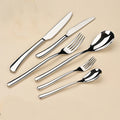 High Quality Durable Modern Flatware Cutlery Set Hotel Customize 304 Stainless Steel Knife Fork Set Restaurant Cutlery
