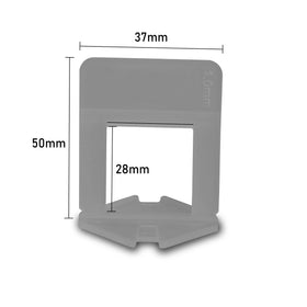 CHEVALIEROUS Professional Ceramic Tile Leveling System 1/16'' Tiles Leveler Spacers Hand Tool for Stone and Tile