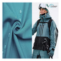 Eco-friendly Softshell Fabrics Wholesale Outdoor Waterproof Windproof Jacket Fabric Polyester Recycled Softshell Fabric