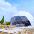Waterproof 6m Geodesic Camping Glamping Igloo Ball Domed Tent for Resort