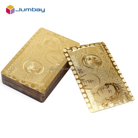Gold and Silver Playing Card 24k Gold Gift Playing Card Gold Foil Poker Card