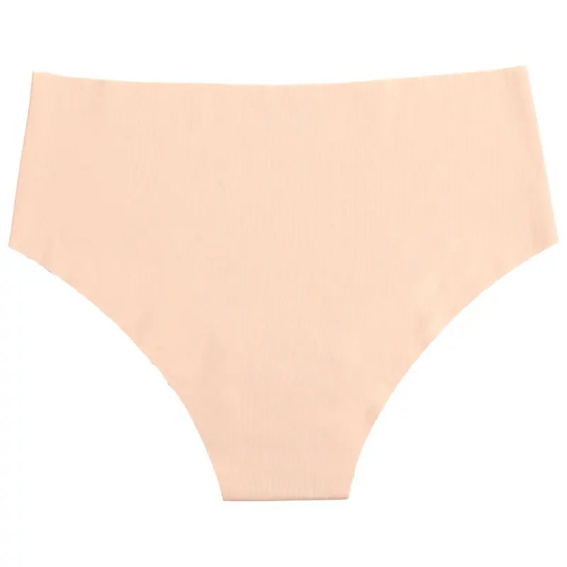 JOGOGO Wholesale Customize Women Seamless Quick-drying Panties High Waist Ropa Interior Mujer Traceless Invisible Briefs