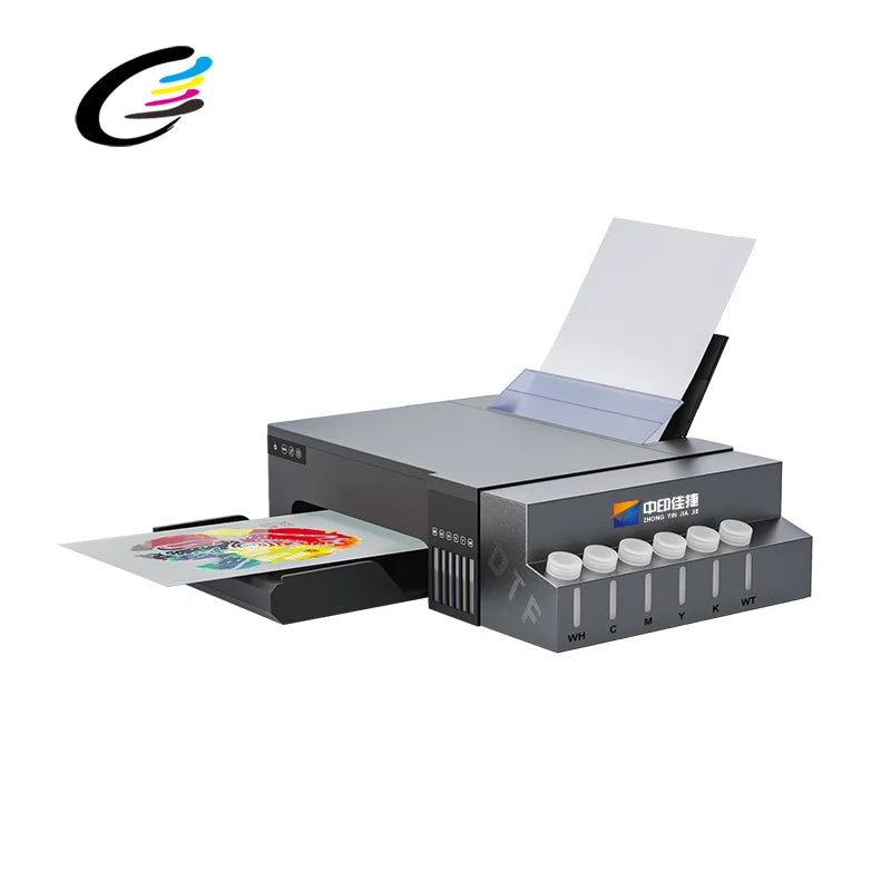 FCOLOR Hot Sale Professional A4 DTF Printer 5 Colors Easy to Operate L8050 DTF Printer