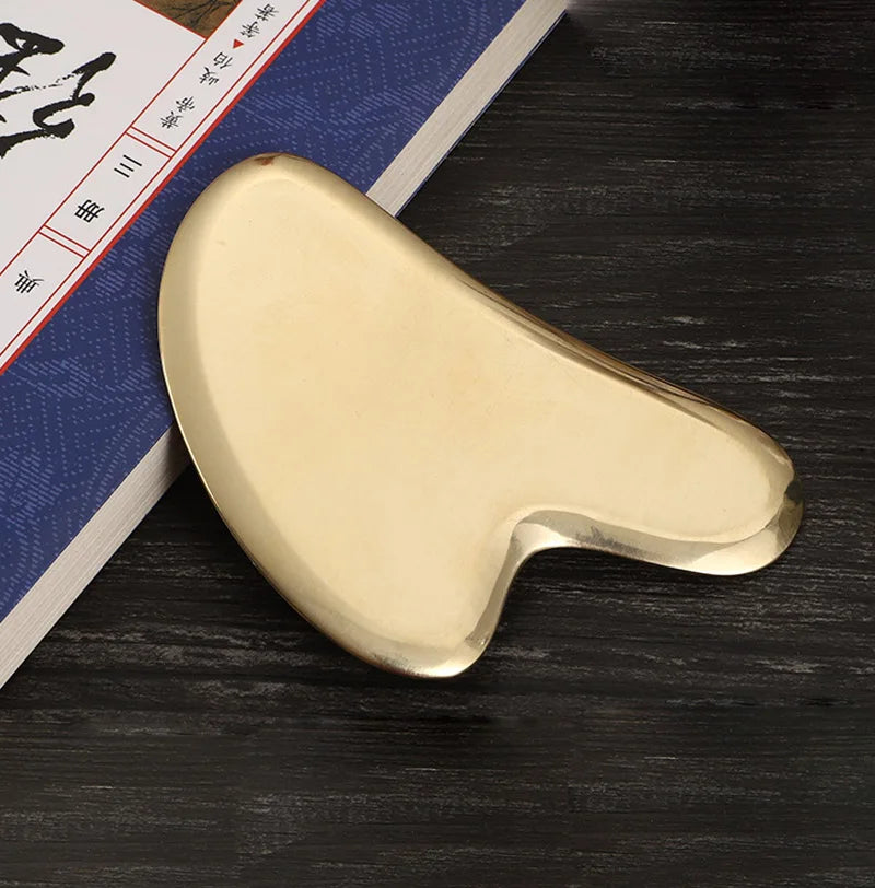 HZ Tool Copper Gua Sha Body Massage Soft Tissue Mobilization Myofascial Release Muscle Relieve Copper Guasha Scraping Tool