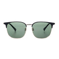 Luxury Brand Designer Vintage Square Titanium Sunglasses for Women and Men Polarized UV400 Sun Glasses with Gold Silver Frames