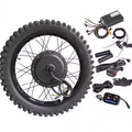 High Performance 48v 52v 60v 72v 3000w 5000w 8000w 12000w Motor 17 18 19 Inch Ebike Motorcycle Conversion Kit