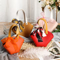 Creative Hand Carrying Bow Gift Bags Wedding Hand Bag Bow Women Bridesmaid Gift Box Candy Tote