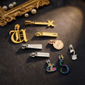 2024 Fashion Cheap Wholesale Custom Metal Brand Zipper Slider Puller Charms for Clothing and Suitcase