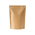 Factory Wholesale Aluminum Lined Craft Food Packaging Pouch Brown Kraft Paper Bag with Foil Lamination