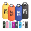 Print Logo 30L Roll Top Sack Hiking Back Pack Waterproof Carry Lightweight Men Backpack Big Foldable Wholesale Dry Bags