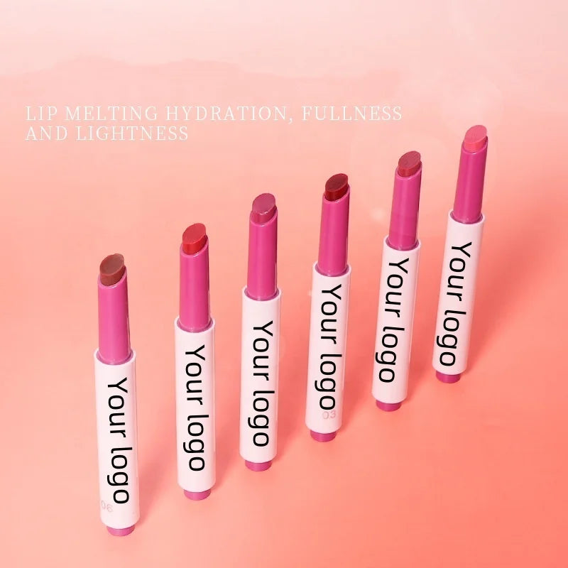 Wholesale Custom logo Lip Stick Waterproof Long Wearing Moisturizing Pressing Lipstick Lip Makeup Beauty Cosmetics