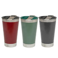 2025 hot selling 16oz insulated stainless steel cup beer cup with opener lid coffee cups travel mug custom logo