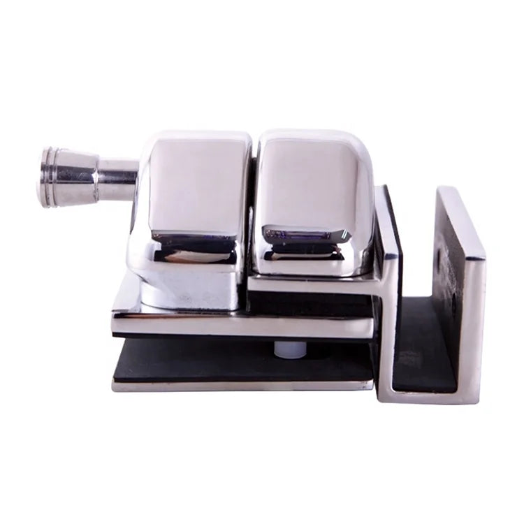 Glass Door Latch -Stainless Steel Swimming Pool Fence Glass Security Sliding Gate Glass Door Lock Latch Deck Railing System