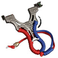 Slingshot Alloy for Fast and Pressure Free Hunting Slingshot Flat Rubber Band Elastic Outdoor Sports Alloy