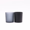 Handmade Luxury Christmas Glass Candle Container Home Decorative Pillar Holder with Lid