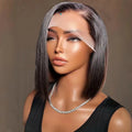 Wholesale Peruvian Bob Lace Front Human Hair WigTransparent Glueless Full Frontal Lace Bob WigCheap 13*4 Short Lace Bob Wigs