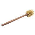 Natural Sisal Bristles Toilet Bowl Cleaner Brush for Bathroom