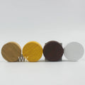 Wood Grain Water Transfer Printing Craft PP Plastic Wood Grain Lid 48mm Screw Cap for Cosmetics Cream Jars