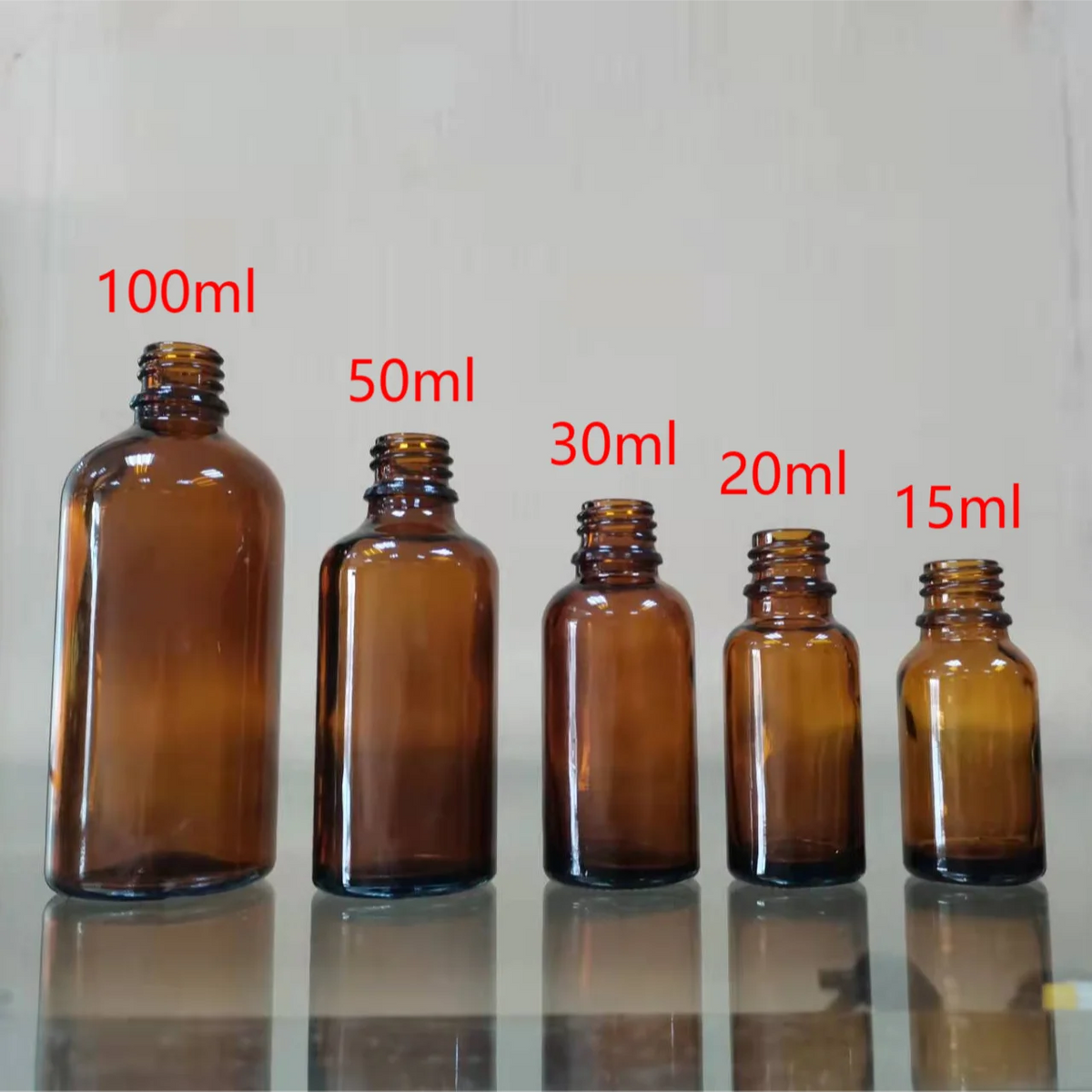 Wholesale Frosted Cosmetics Oil Unique Clear 5ml 10ml 30 Ml 50ml 120ml 1 OZ 2 OZ 3 OZ 4OZ Glass Dropper Bottle