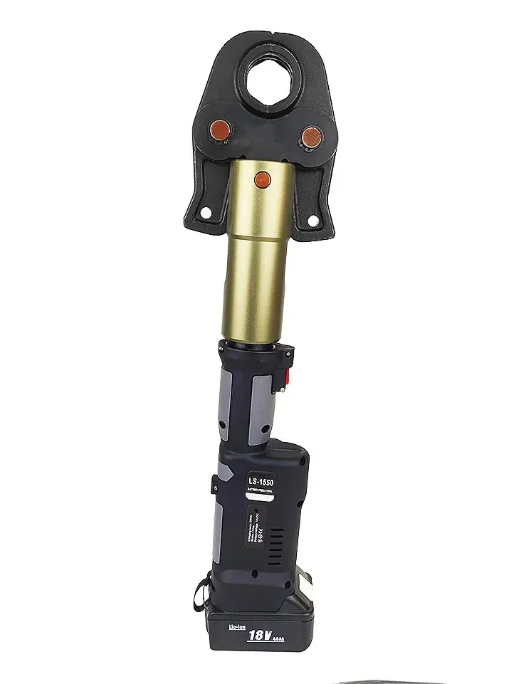 LS-1550 Battery Powered Plumbing Hydraulic  Pipe Fitting Press Tool for Copper Stainless Steel Pipe up to 2"
