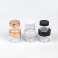 15g 30g 50g 60g 120g 240g 500g 0.5oz 1oz 2oz 4oz 8oz 16oz Empty Acrylic Nail Art Dipping Powder Jar clear Cosmetic Cream Bottle