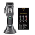 Rechargeable Cordless Hair Clipper 8000Rpm Rotary Motor with Stainless Steel Blade Barber Machines Supplies for Household Use