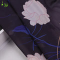 100% Polyester New Printed Floral Crepe Chiffon Fabric Eco-Friendly and Wrinkle Resistant for Girls' Clothes