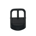 Adjustable Black Zinc Alloy Metal Belt Buckle Double Bar Collars Hardware Manufacture's Double Bar Buckle