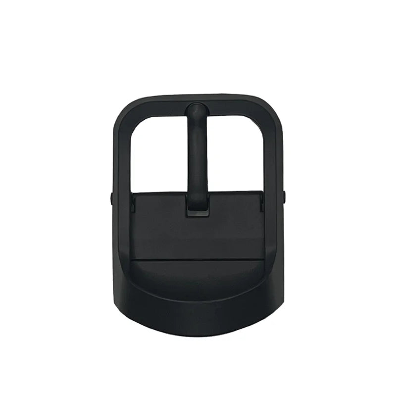 Adjustable Black Zinc Alloy Metal Belt Buckle Double Bar Collars Hardware Manufacture's Double Bar Buckle