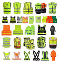 Reflective Clothes Madical Uniforms Mesh_safety_vest Hooded Coverall Kids Waistcoat Yellow Belt Hi Vis Waterproof Jacket