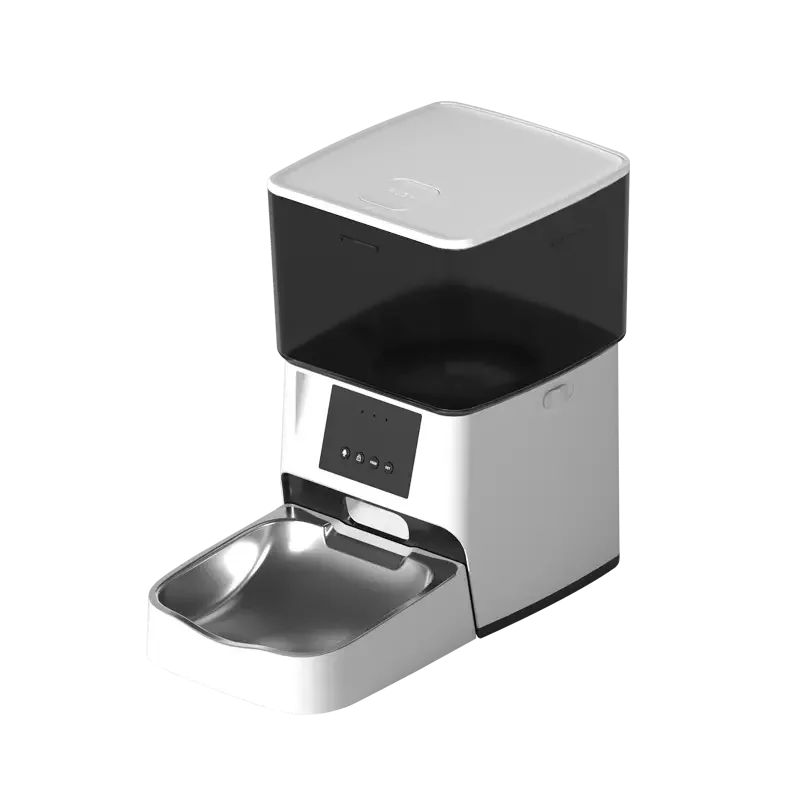 Hot Sale Custom Logo Box Dog Cat Smart Pet Feeder Wifi App Remote Control Automatic Pet Feeder With 4L