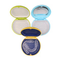 Aligner Case Custom Logo Estuche Retenedores Retainer Case with Mirror Denture Retainer Box