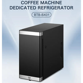 BTB-BX01 Coffee Machine Paterner Milk Cooler 110V 220V Electric Small Refrigerator Temperature Control Function