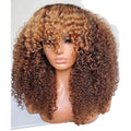 #4 Wholesale  Full Machine Made for Black Women Brazilian Remy Bob Hair Wigs Transparent None Lace Human Hair Wig