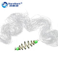Portable Fishing Net Trap Luminous Bead Copper Spring Shoal Netting Fishnet Tackle No Need Hook Fishing Fish Tool