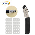 DCHOA Blades Vinyl Cutter Car Wrap Film Sticker Cutting Tool Decal Paperback Slitter Cloth Utility Knife
