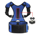 Fully Adjustable Breathable Magnetic Support Belt Lumbar Back Brace Professional Flexible Design for Improved Posture