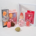 Best Selling Custom Logo Multi Colors Pink Face Egg Latex Free Super Soft Beauty Wholesale Puff Packaging Makeup Blender Sponge