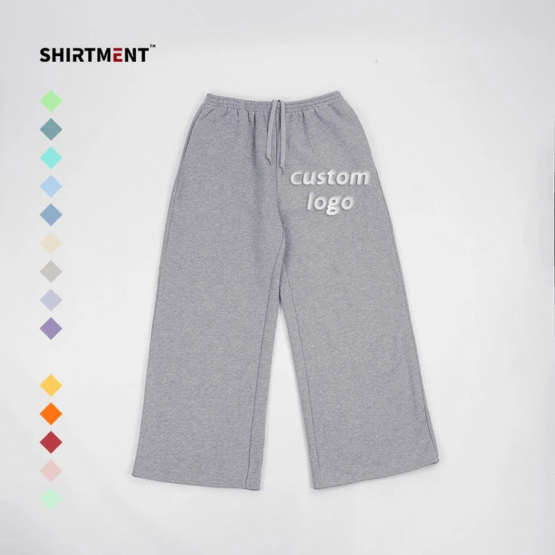 OEM Custom French Terry Wholesale Latest Designs Blank Trouser Plus Size Sweatpants Men's Track Pants