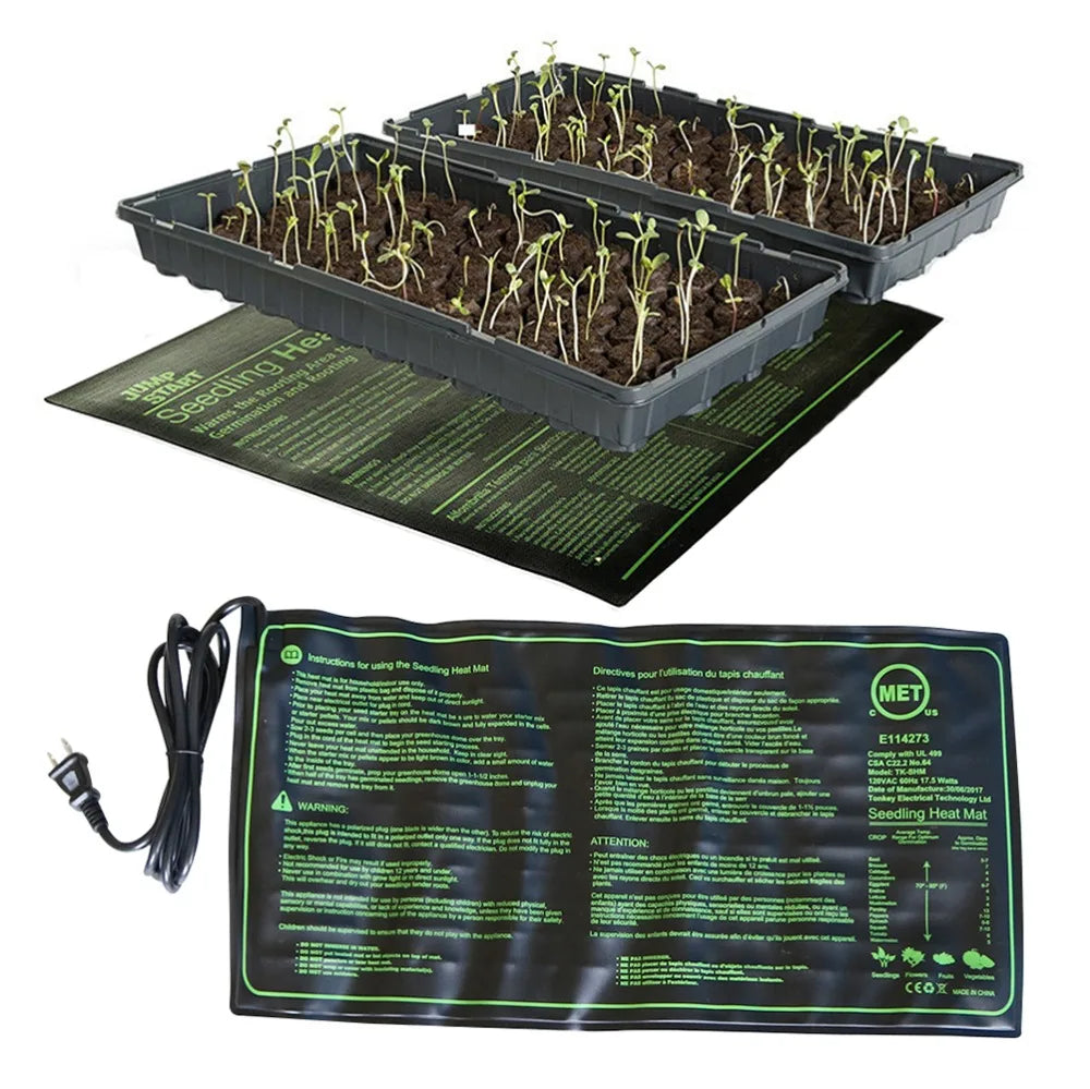 110V/220V Waterproof Seedling Heat Mat Plant Seed Germination Growth Heat Mat Warm Pad MegaBDM