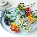 DREA Wholesale Fake Fruits Artificial Berries for Holly Christmas Festival Holiday and Home Decoration