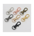 9*31mm Metal Swivel Snap Hook Lobster Claw Clasp Swivel Key Chain Clip Hook Keychain Hardware for DIY Crafts